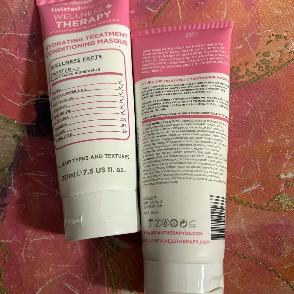 Twisted Hydrating Treatment Conditioning Masque - Pink